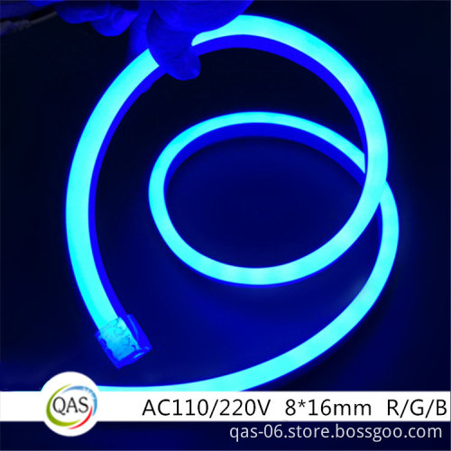 2835 single color 120ledoutdoor neon flex red green blue color strip